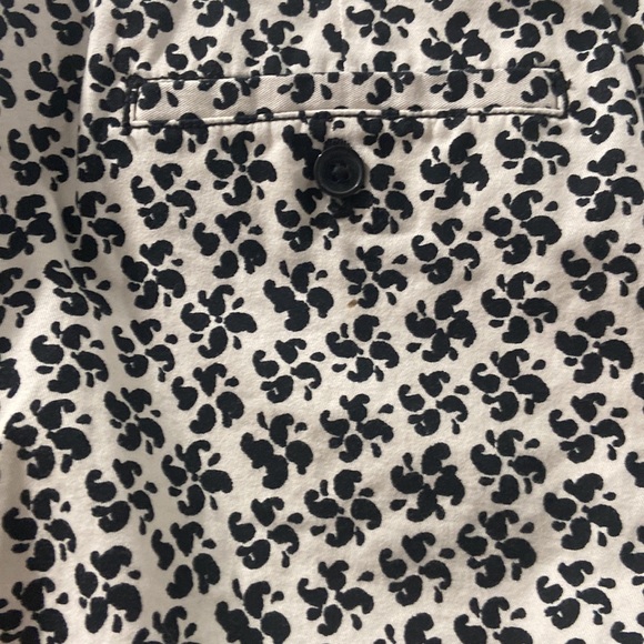 Cream and black women's shorts LOFT Ann Taylor size 6 original shorts EUC - Picture 11 of 16